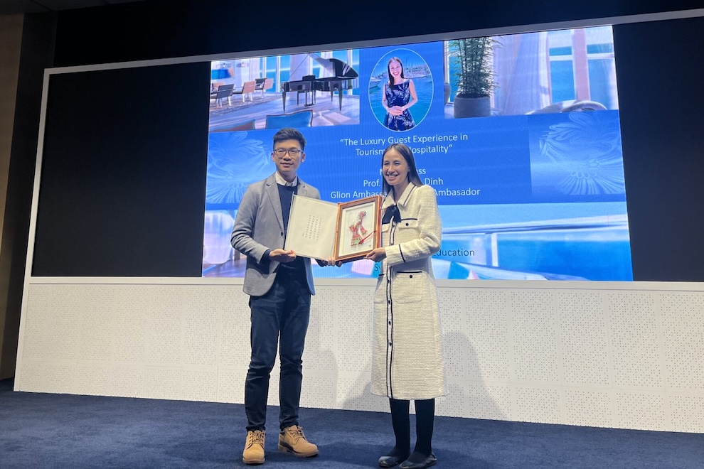 Scholar from Switzerland’s Glion Institute of Higher Education presents talk at IFTM on luxury hospitality (Englsih Only)